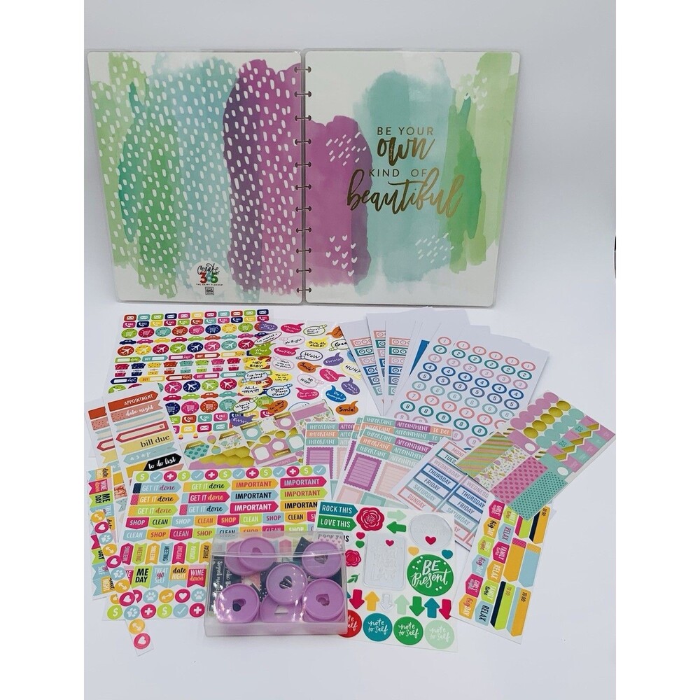 Planner Stickers Lot - New Used - Happy Planner - Junk Journal - Be Your Own